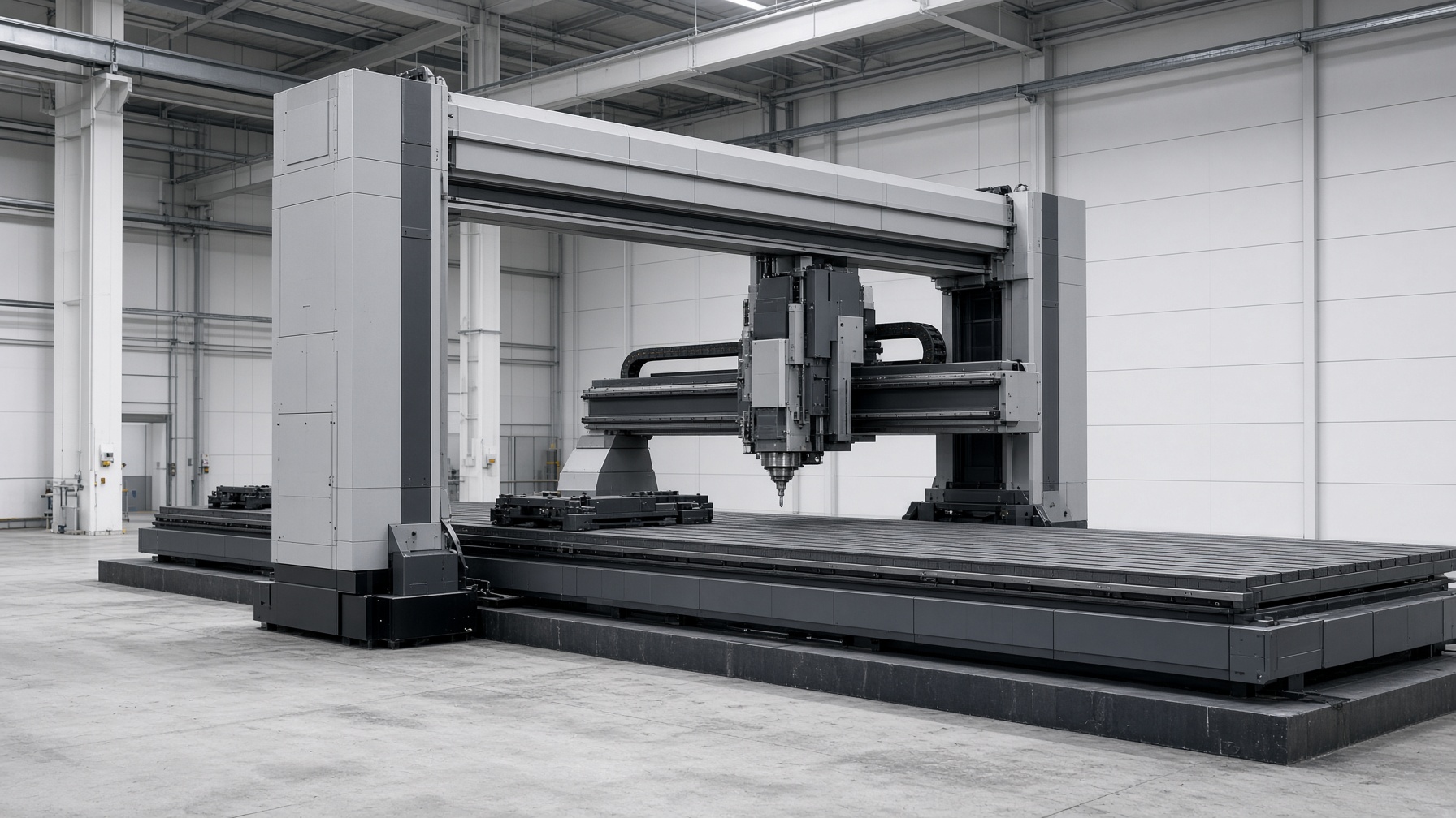 Double-column machining centre