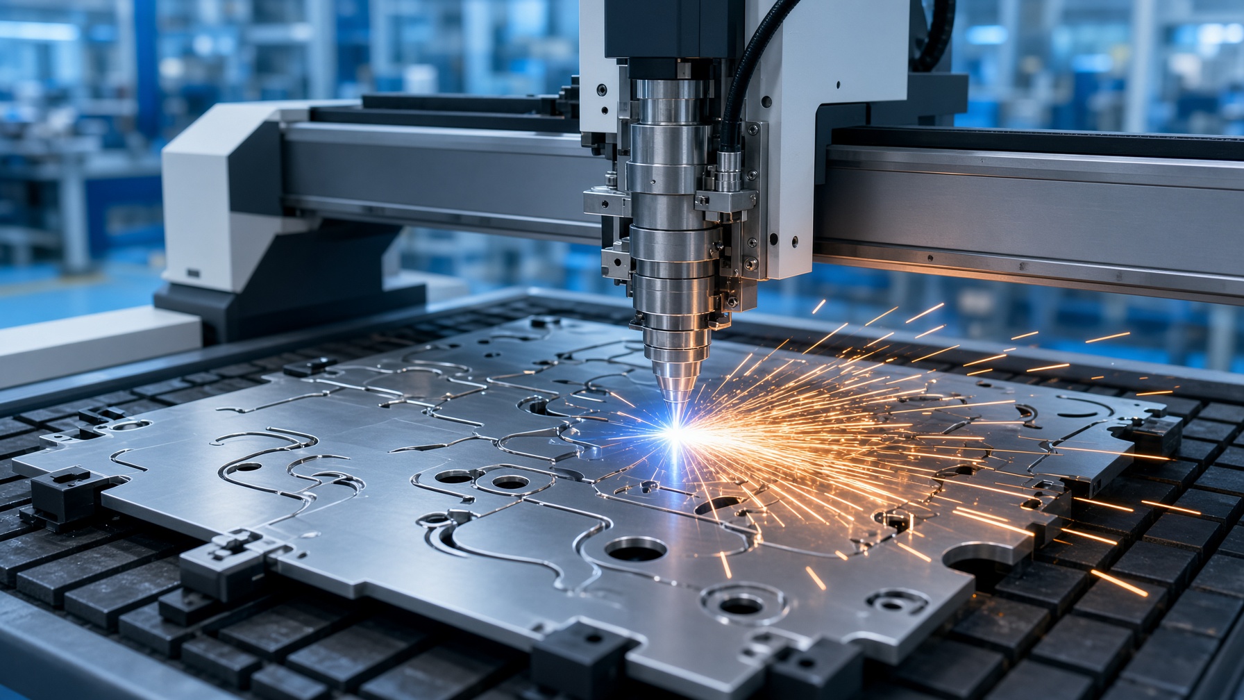 Precision laser processing